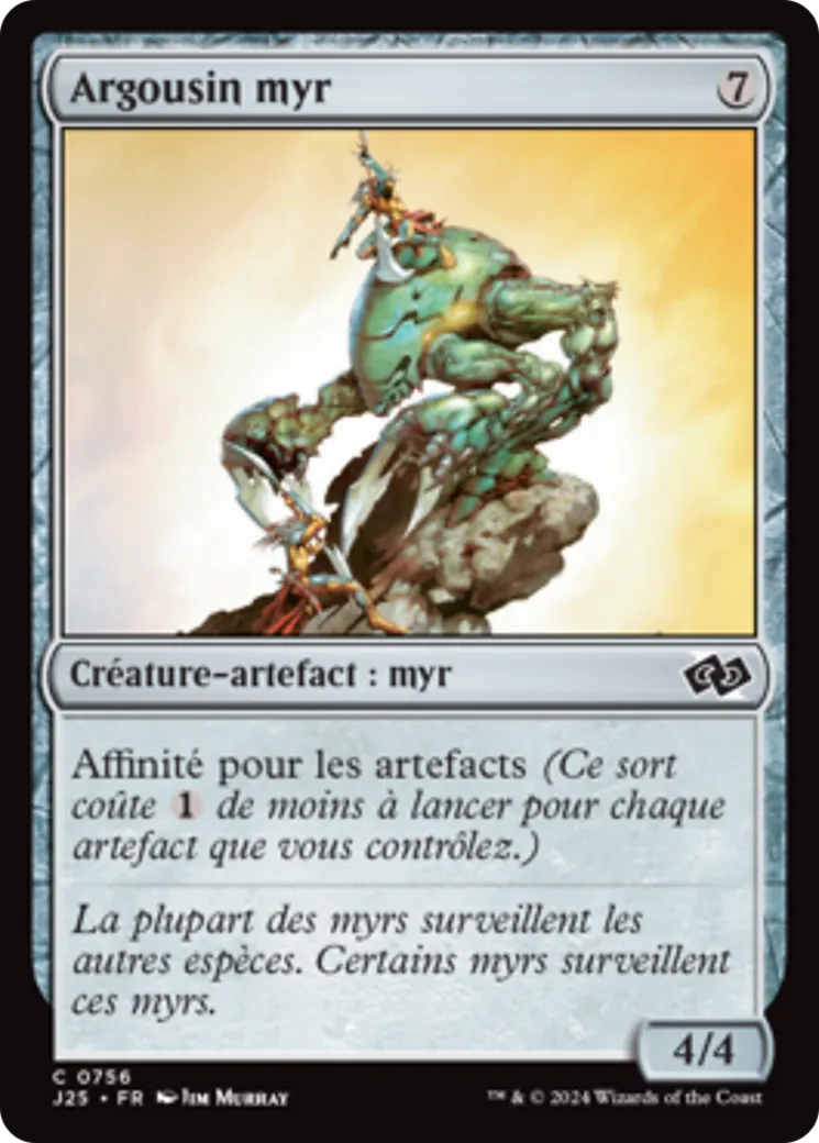 Argousin myr — Foundations Jumpstart — Magic: The Gathering