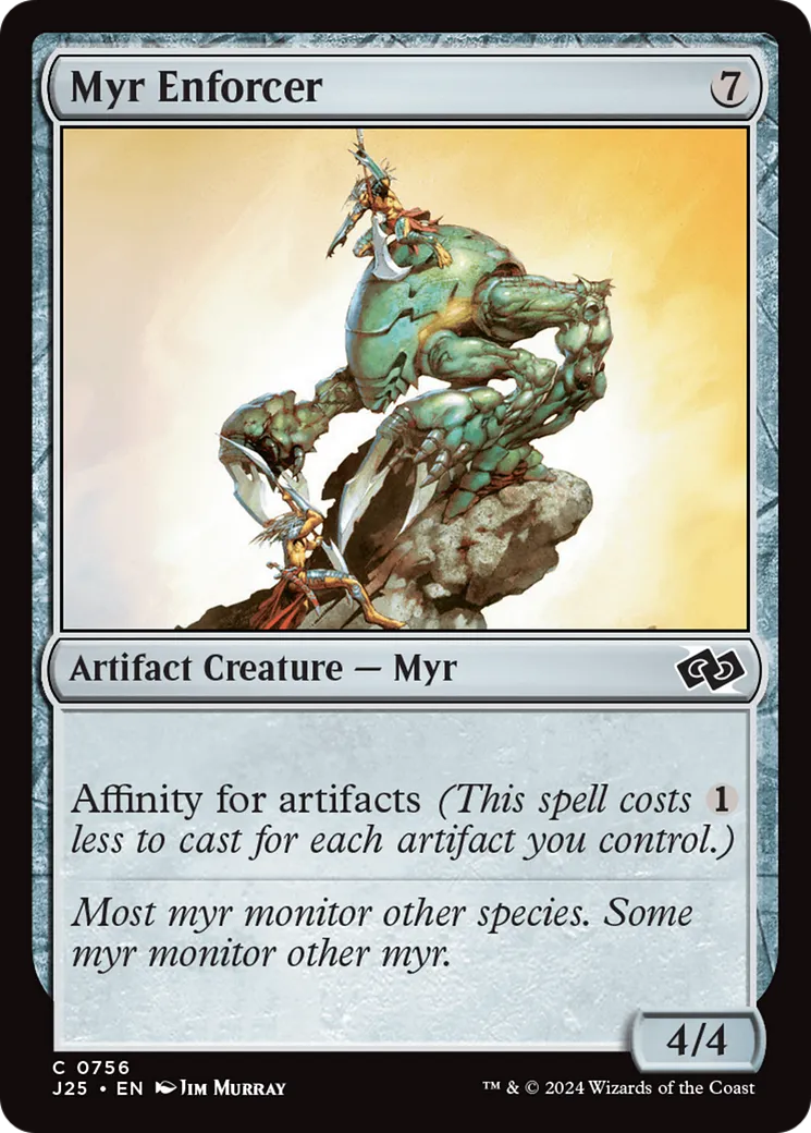 Myr Enforcer — Foundations Jumpstart — Magic: The Gathering