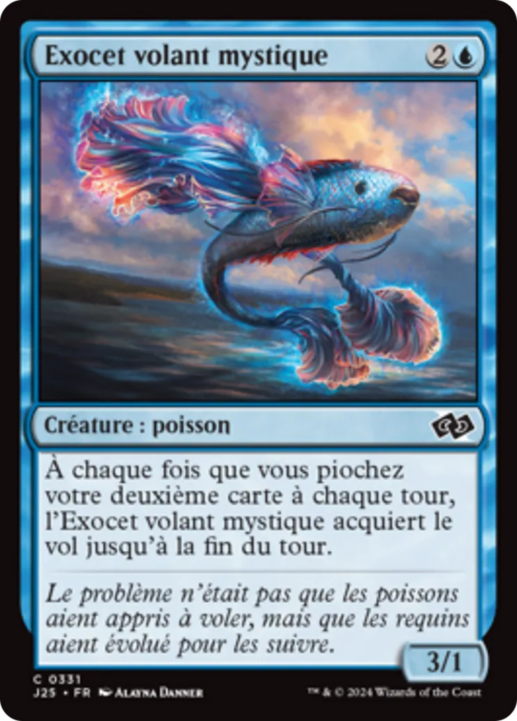 Exocet volant mystique — Foundations Jumpstart — Magic: The Gathering