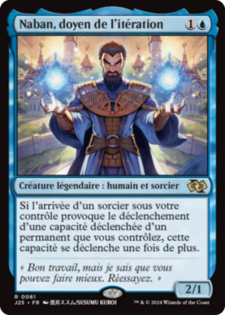 Naban, doyen de l'itération — Foundations Jumpstart — Magic: The Gathering