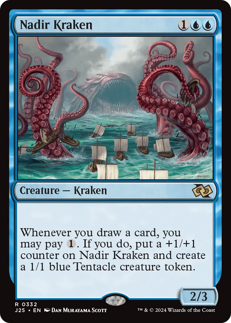 Nadir Kraken — Foundations Jumpstart — Magic: The Gathering