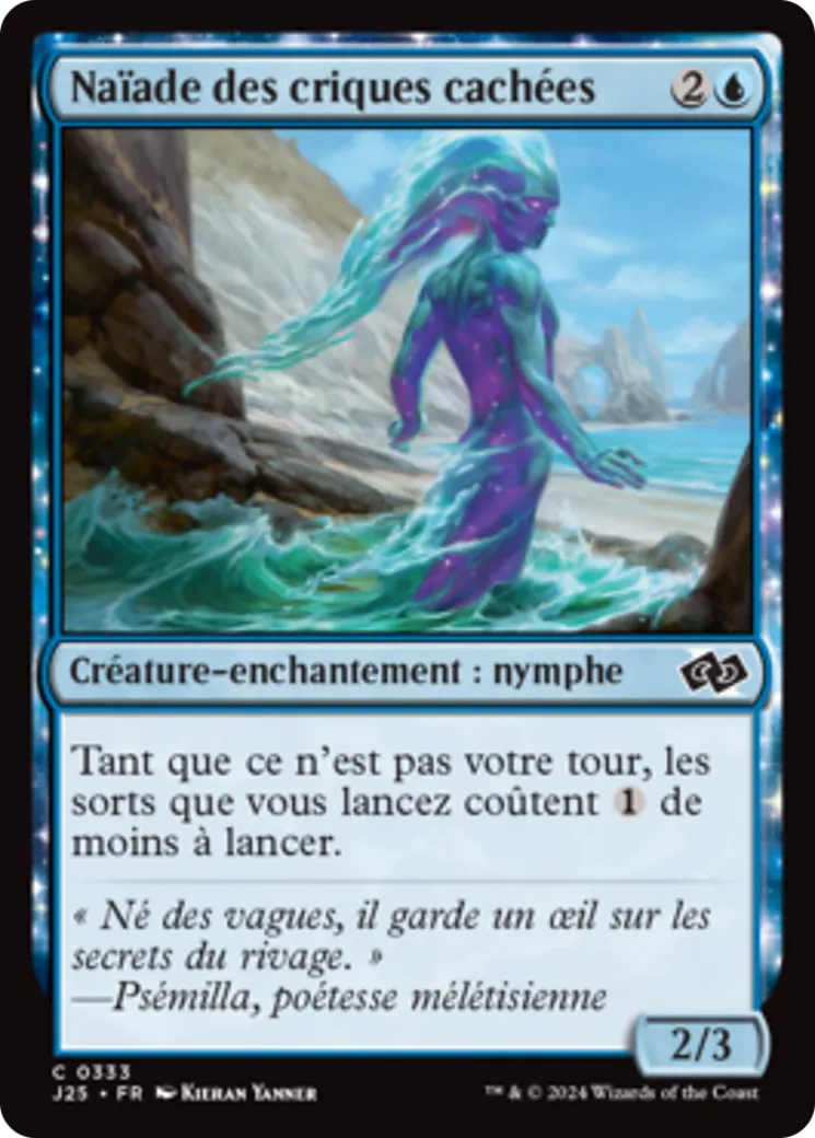 Naïade des criques cachées — Foundations Jumpstart — Magic: The Gathering