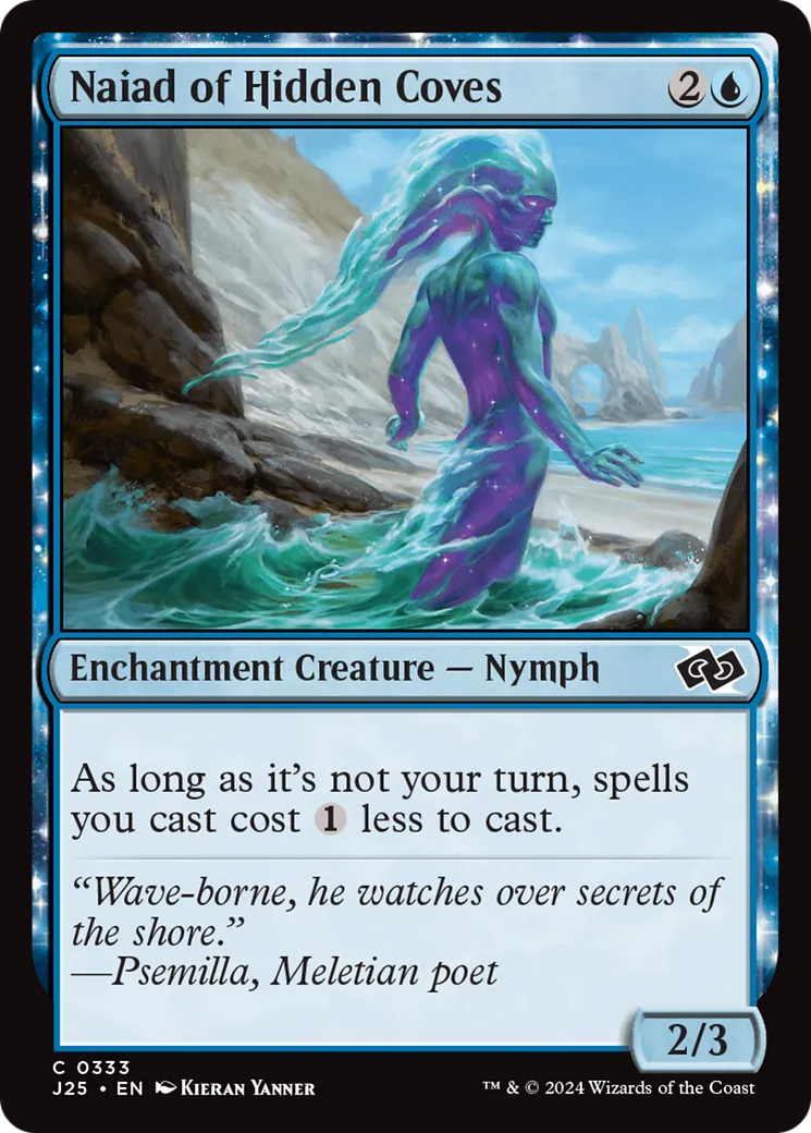 Naïade des criques cachées — Foundations Jumpstart — Magic: The Gathering