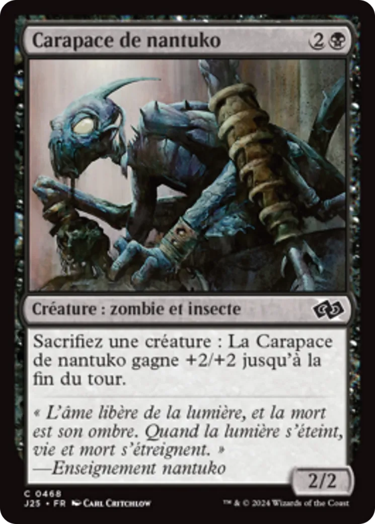 Carapace de nantuko — Foundations Jumpstart — Magic: The Gathering