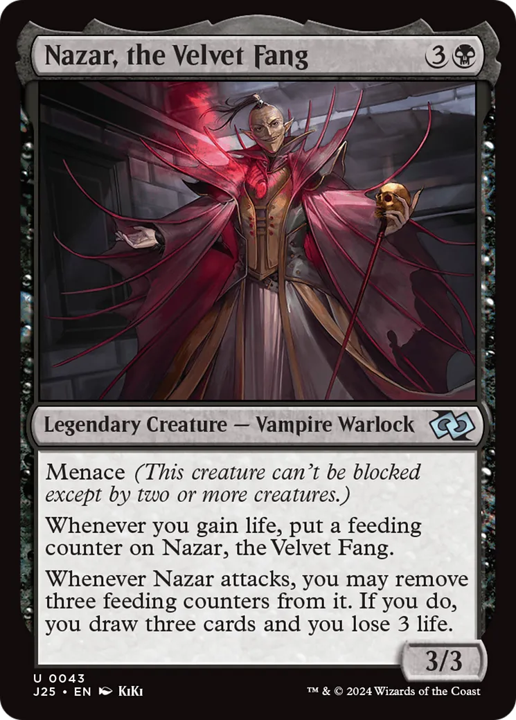 Nazar, the Velvet Fang — Foundations Jumpstart — Magic: The Gathering