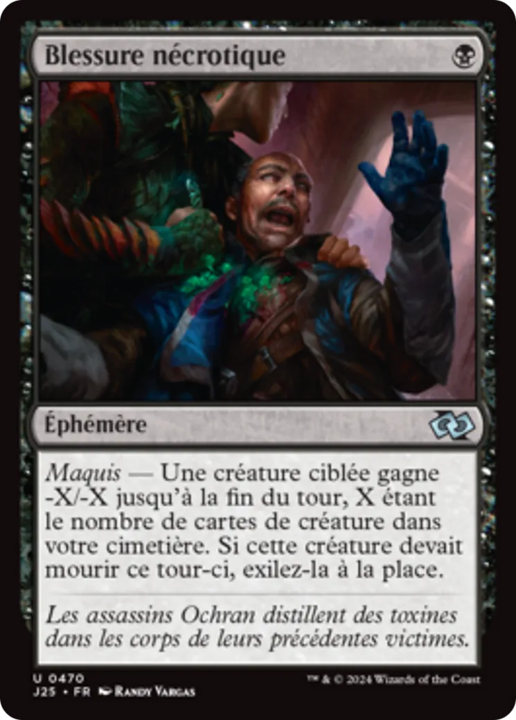 Blessure nécrotique — Foundations Jumpstart — Magic: The Gathering