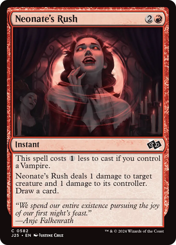 Neonate's Rush — Foundations Jumpstart — Magic: The Gathering