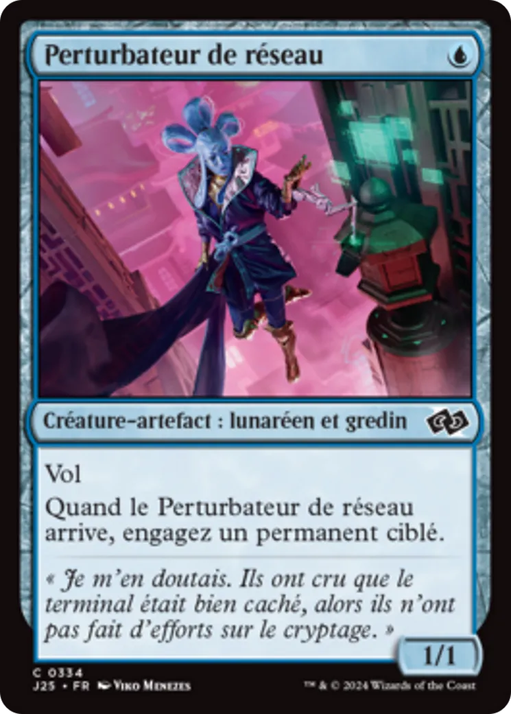 Perturbateur de réseau — Foundations Jumpstart — Magic: The Gathering