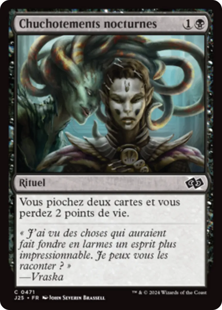 Chuchotements nocturnes — Foundations Jumpstart — Magic: The Gathering