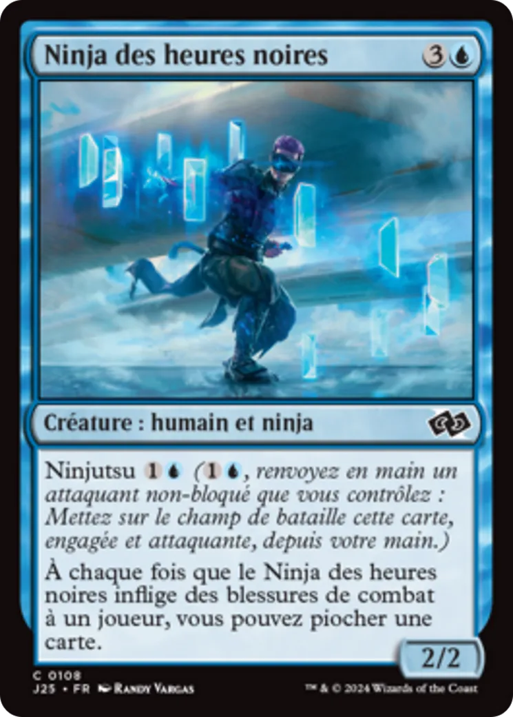 Ninja des heures noires — Foundations Jumpstart — Magic: The Gathering