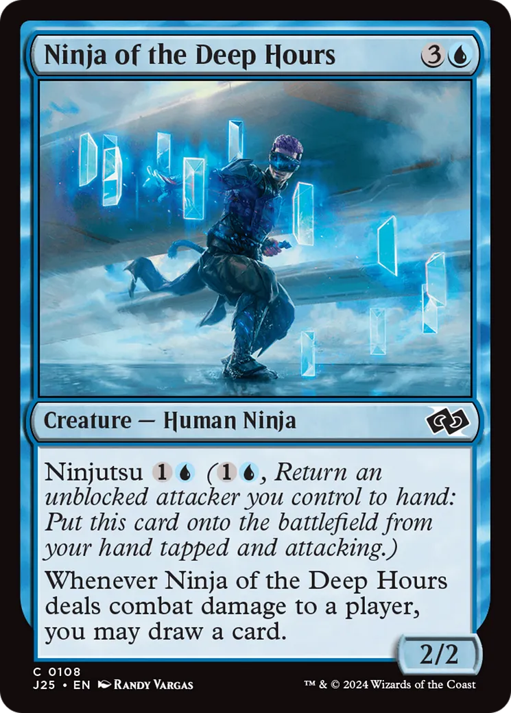 Ninja of the Deep Hours — Foundations Jumpstart — Magic: The Gathering