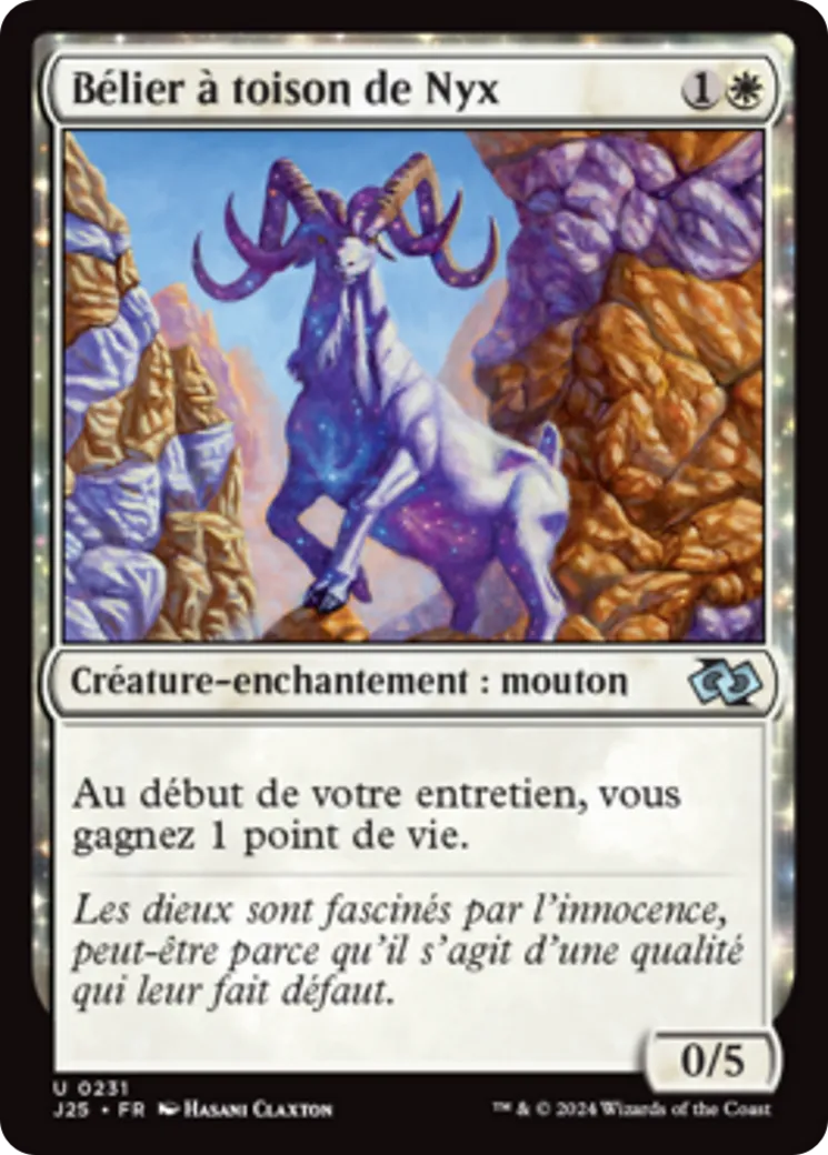 Bélier à toison de Nyx — Foundations Jumpstart — Magic: The Gathering