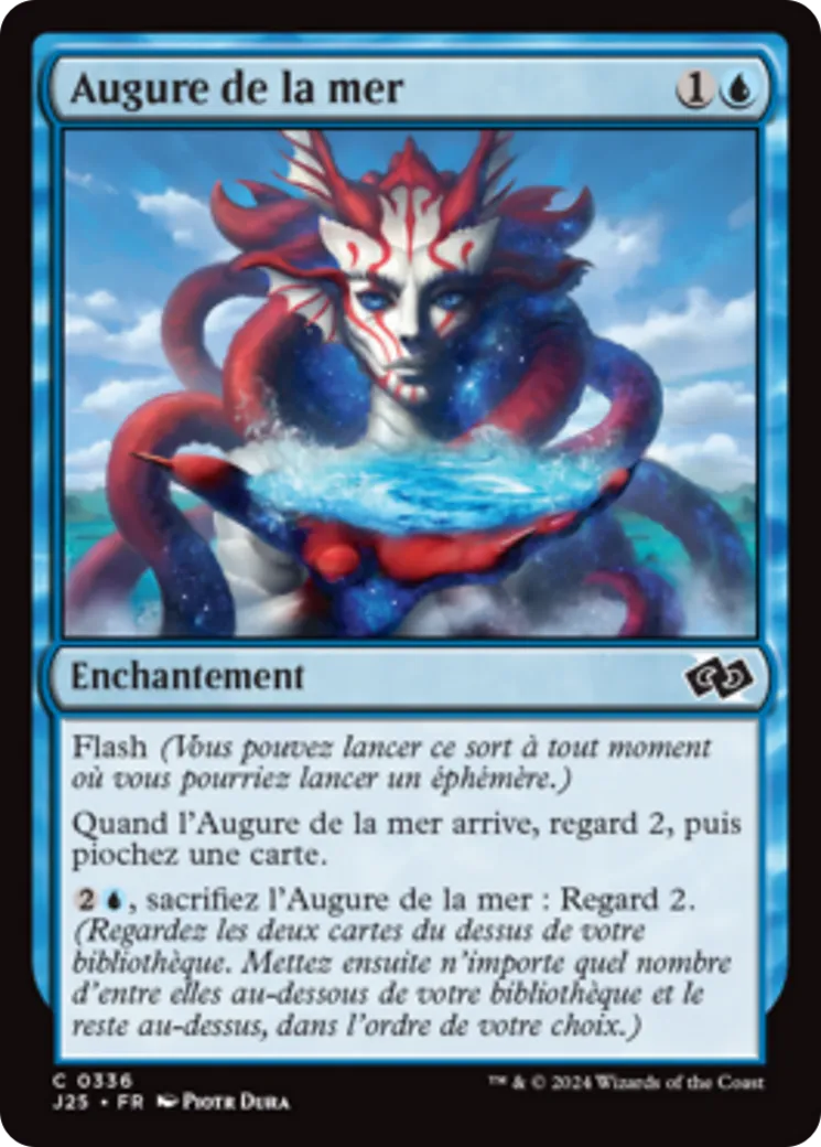 Augure de la mer — Foundations Jumpstart — Magic: The Gathering
