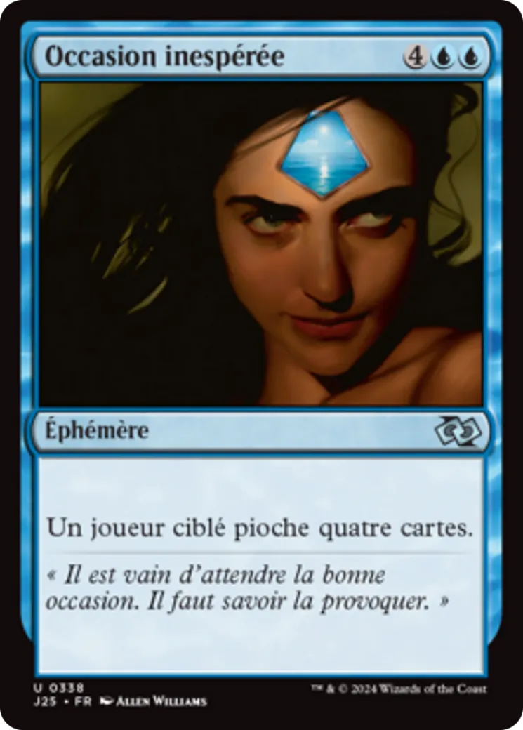 Occasion inespérée — Foundations Jumpstart — Magic: The Gathering