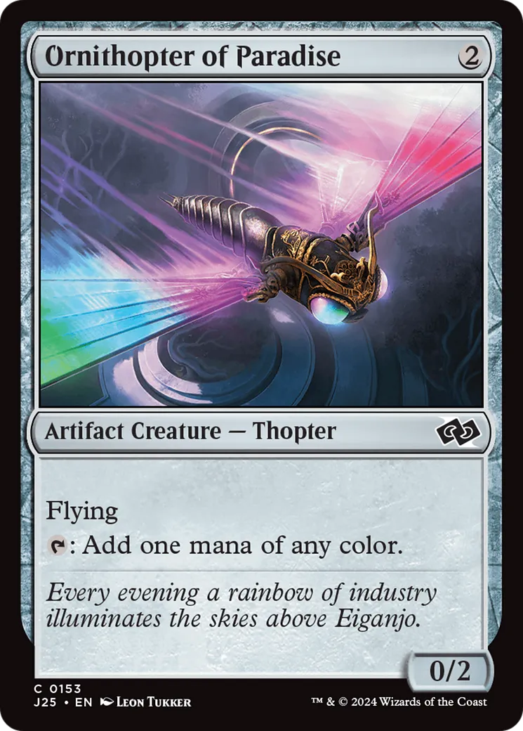 Ornithoptère de paradis — Foundations Jumpstart — Magic: The Gathering
