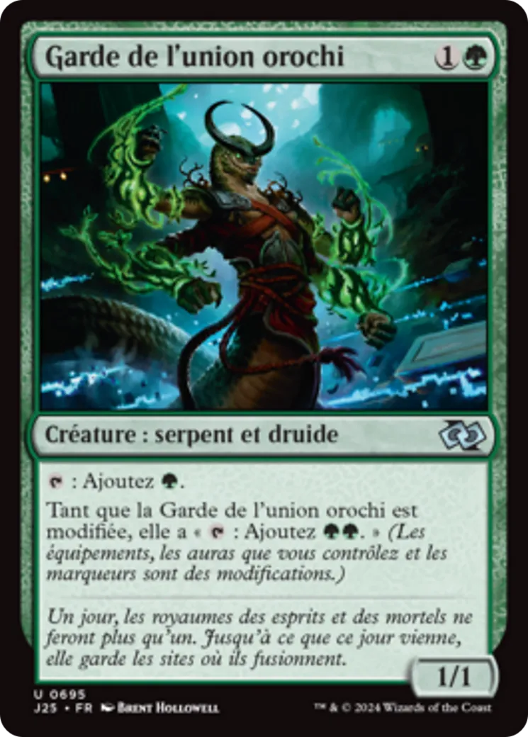 Garde de l'union orochi — Foundations Jumpstart — Magic: The Gathering