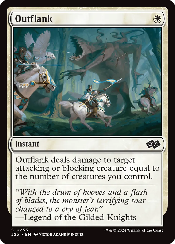 Outflank — Foundations Jumpstart — Magic: The Gathering