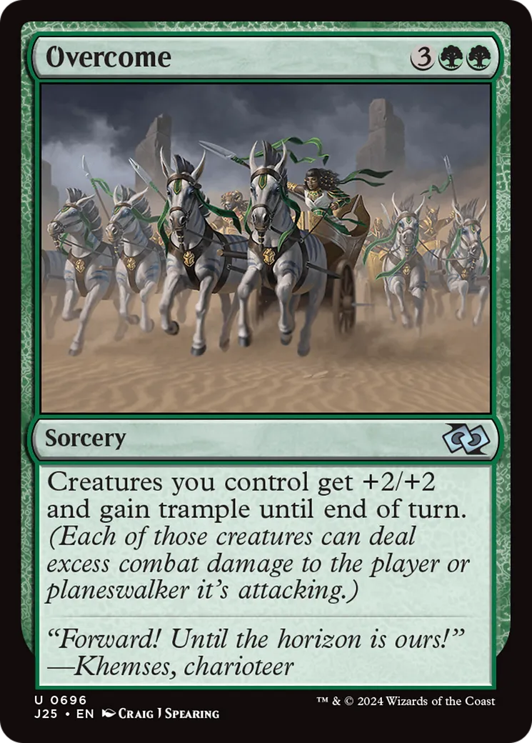 Overcome — Foundations Jumpstart — Magic: The Gathering