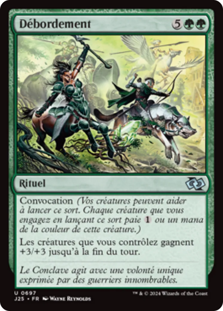 Débordement — Foundations Jumpstart — Magic: The Gathering