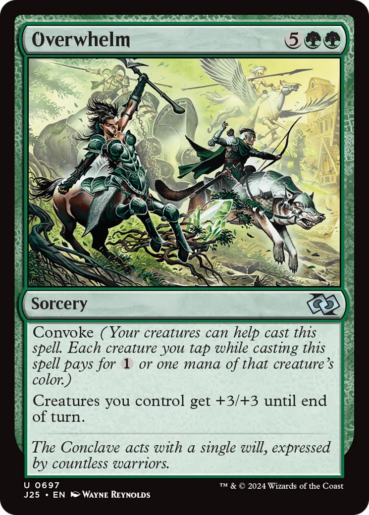 Overwhelm — Foundations Jumpstart — Magic: The Gathering