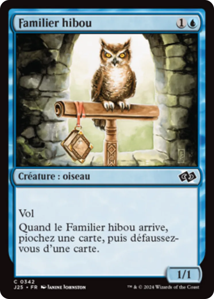 Familier hibou — Foundations Jumpstart — Magic: The Gathering