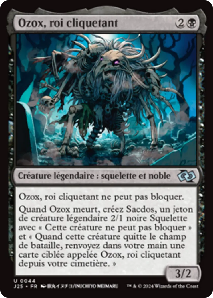 Ozox, roi cliquetant — Foundations Jumpstart — Magic: The Gathering