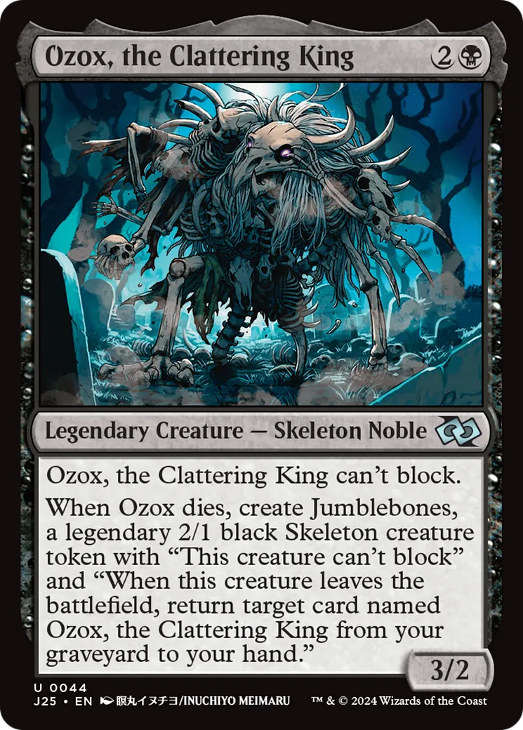 Ozox, the Clattering King — Foundations Jumpstart — Magic: The Gathering