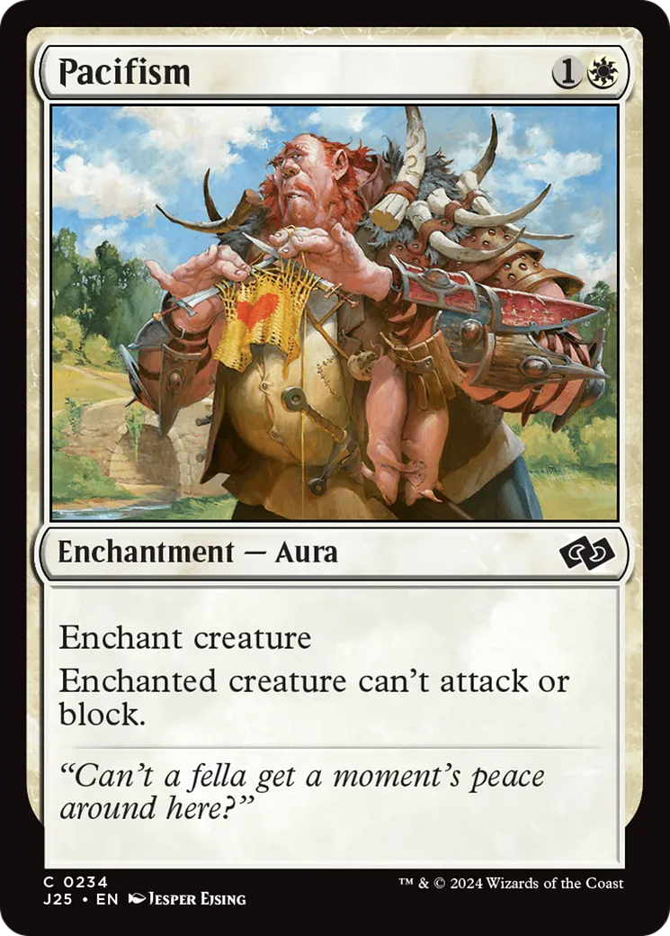 Pacifism — Foundations Jumpstart — Magic: The Gathering
