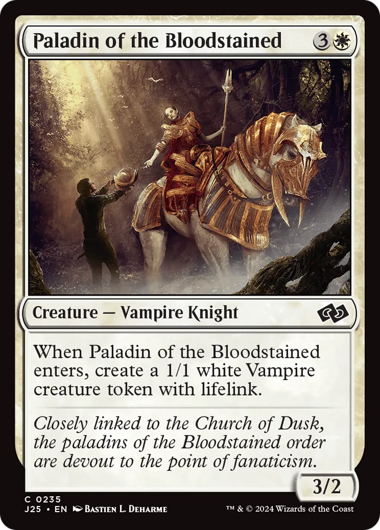 Paladin of the Bloodstained — Foundations Jumpstart — Magic: The Gathering