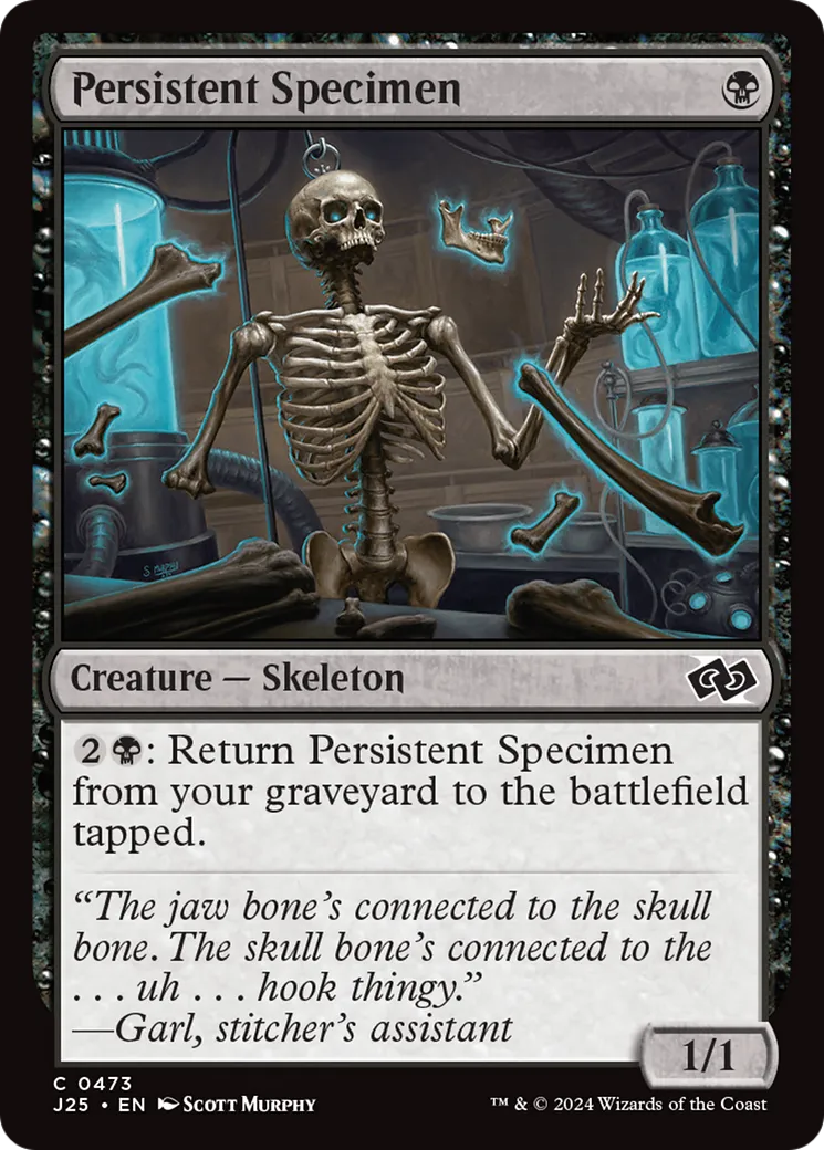 Spécimen tenace — Foundations Jumpstart — Magic: The Gathering