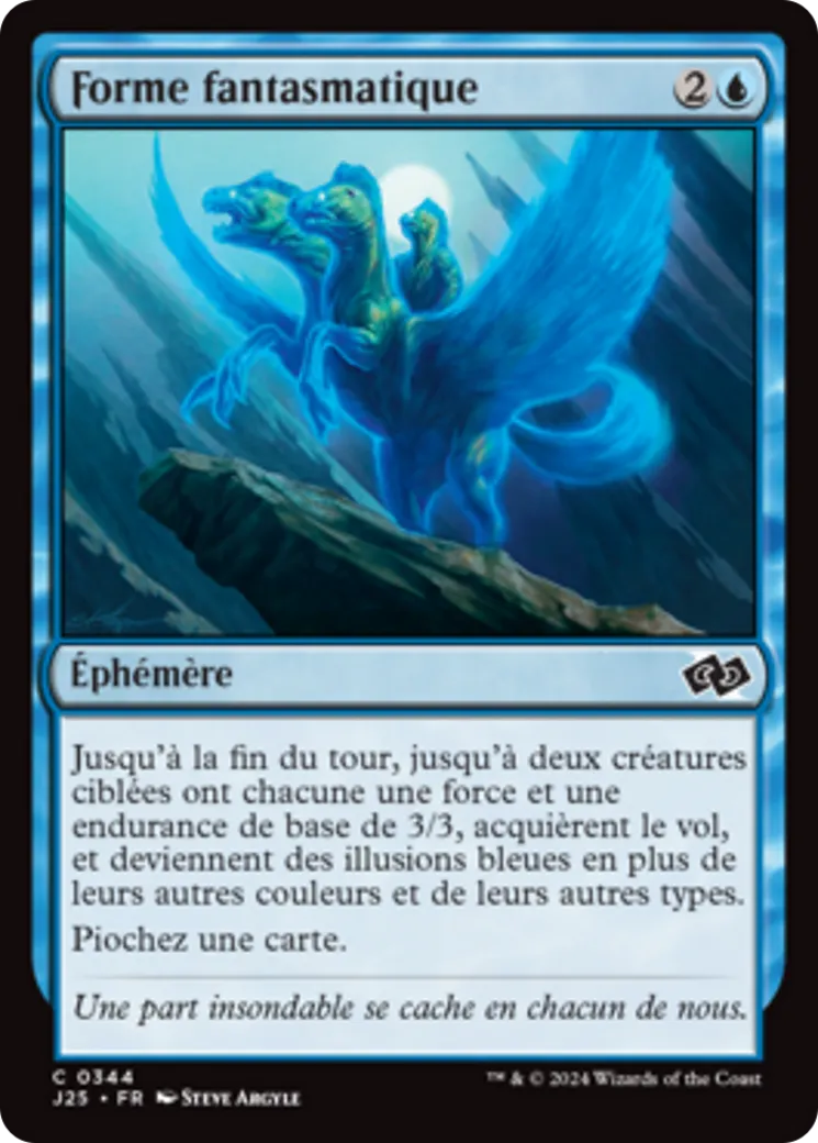 Forme fantasmatique — Foundations Jumpstart — Magic: The Gathering