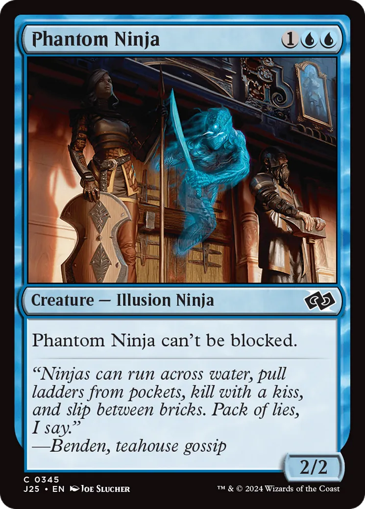 Phantom Ninja — Foundations Jumpstart — Magic: The Gathering
