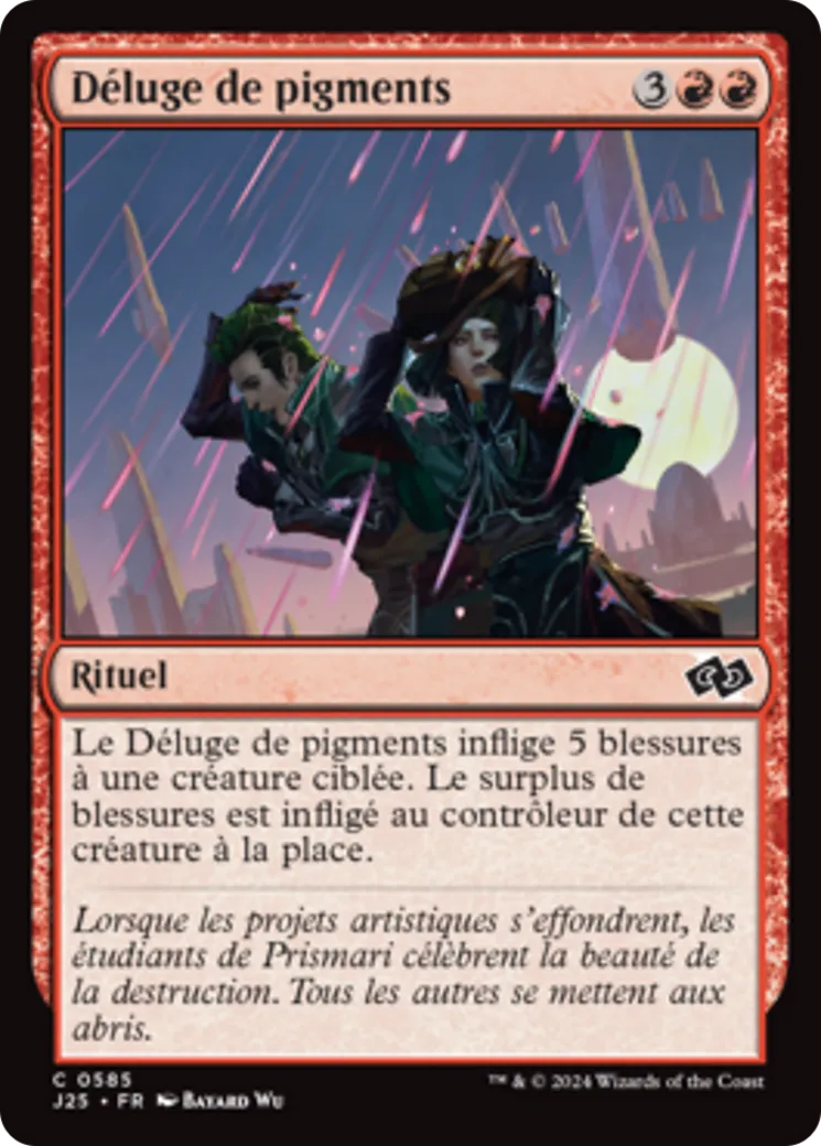 Déluge de pigments — Foundations Jumpstart — Magic: The Gathering