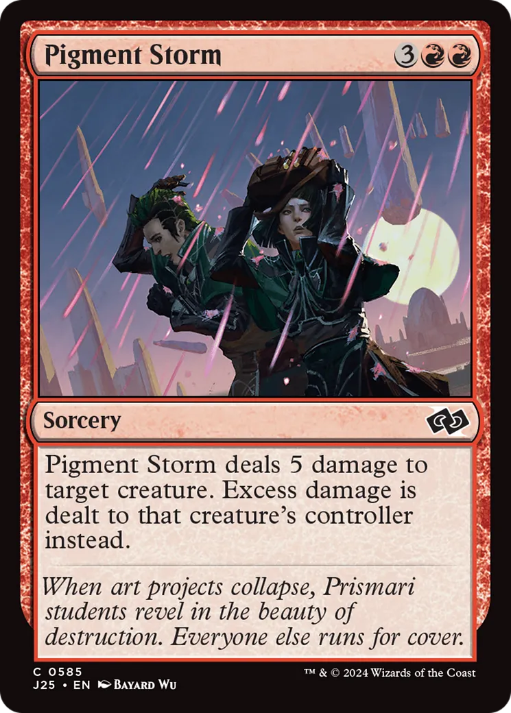 Déluge de pigments — Foundations Jumpstart — Magic: The Gathering