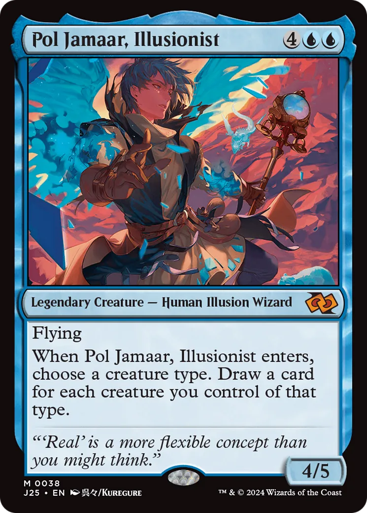 Pol Jamaar, Illusionist — Foundations Jumpstart — Magic: The Gathering