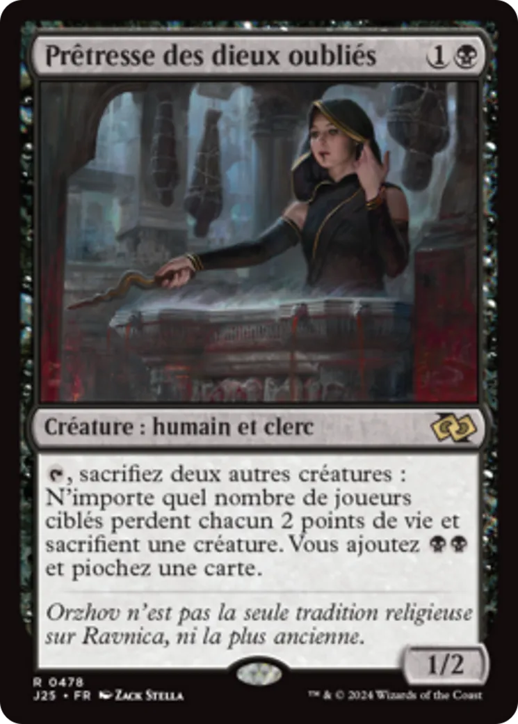Prêtresse des dieux oubliés — Foundations Jumpstart — Magic: The Gathering
