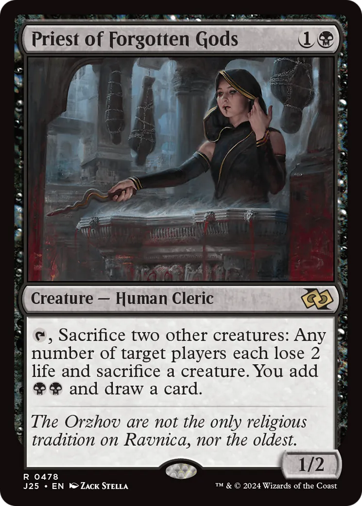 Prêtresse des dieux oubliés — Foundations Jumpstart — Magic: The Gathering