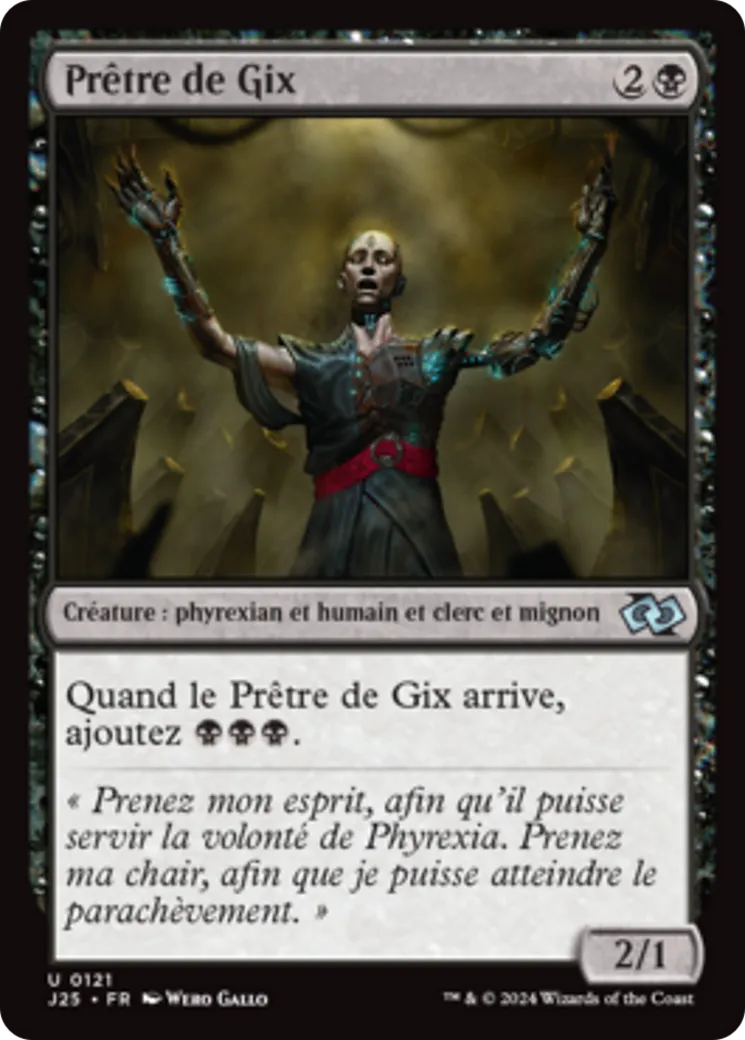 Prêtre de Gix — Foundations Jumpstart — Magic: The Gathering