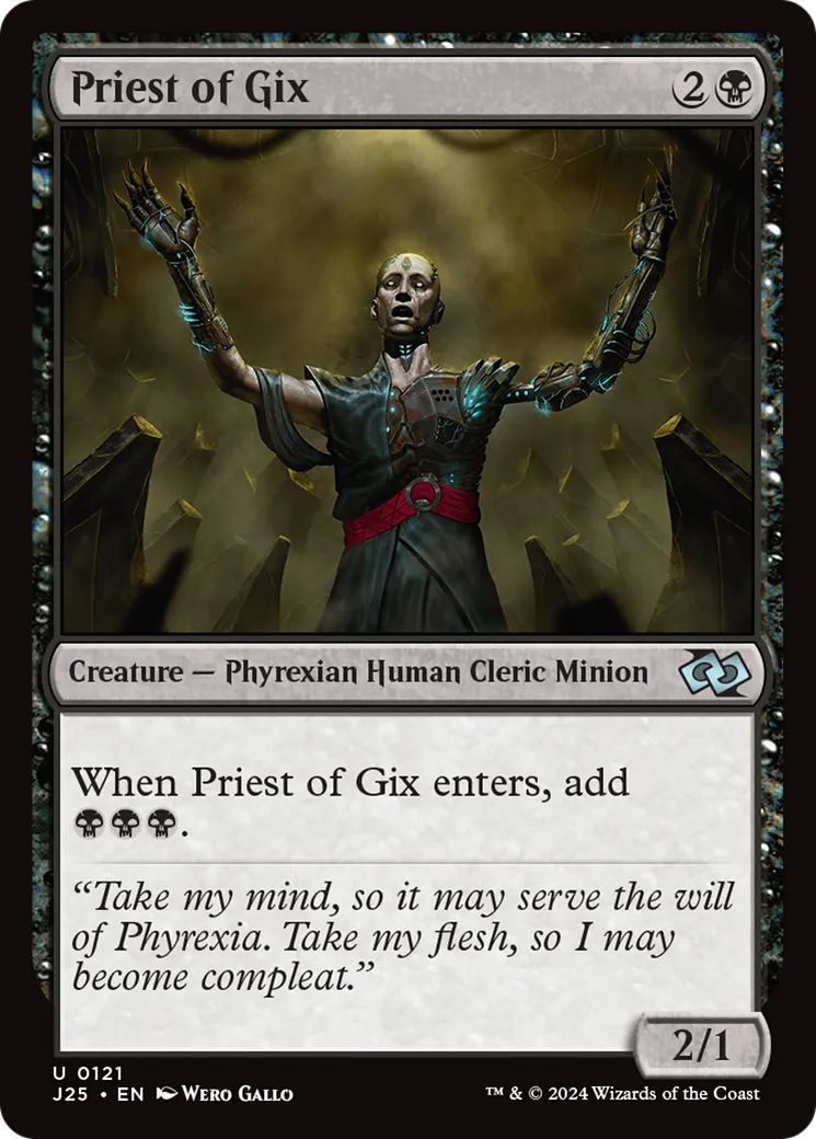 Prêtre de Gix — Foundations Jumpstart — Magic: The Gathering