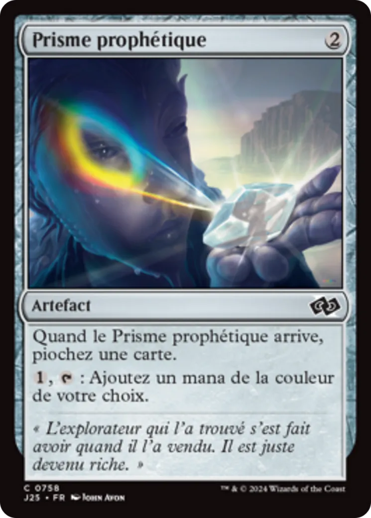 Prisme prophétique — Foundations Jumpstart — Magic: The Gathering