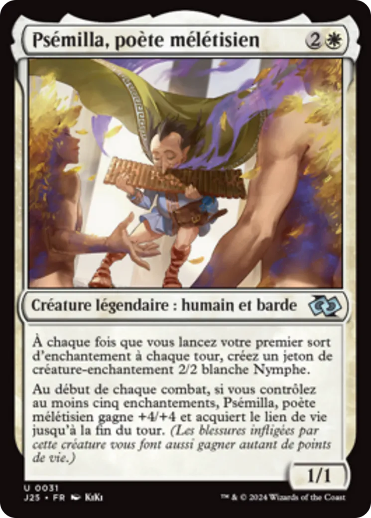 Psémilla, poète mélétisien — Foundations Jumpstart — Magic: The Gathering
