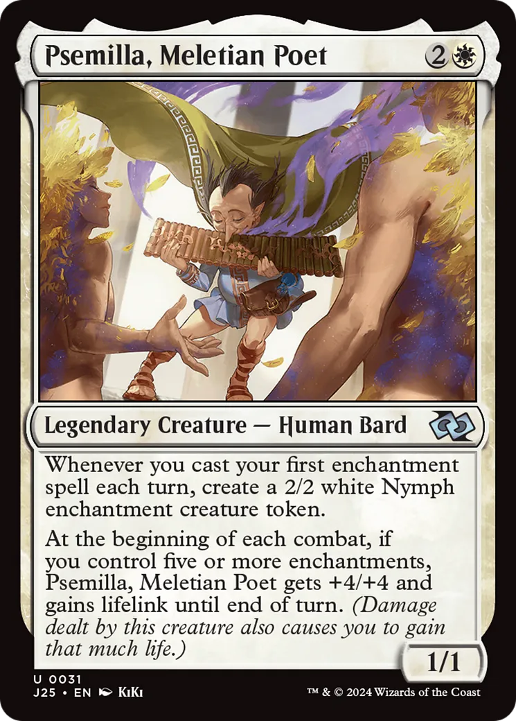 Psemilla, Meletian Poet — Foundations Jumpstart — Magic: The Gathering