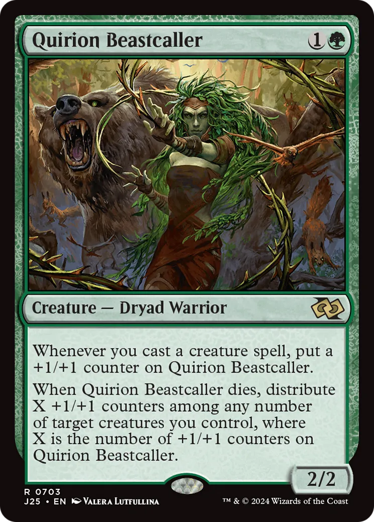 Meneuse des bêtes quirionaise — Foundations Jumpstart — Magic: The Gathering