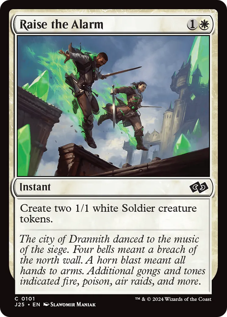Sonner l'alerte — Foundations Jumpstart — Magic: The Gathering