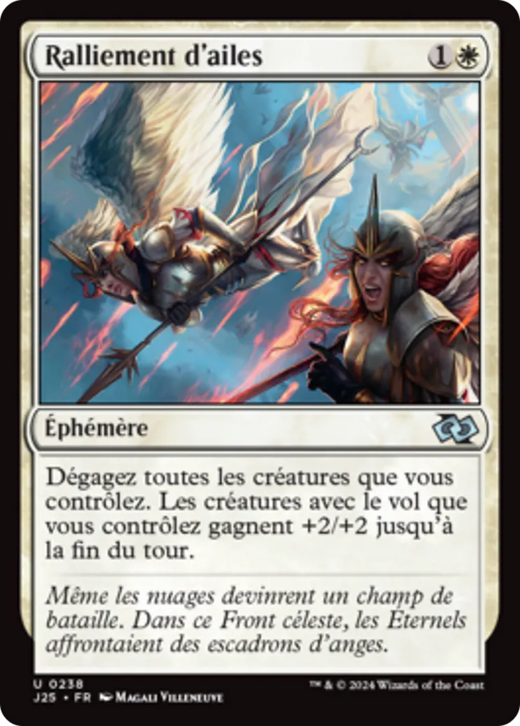 Ralliement d'ailes — Foundations Jumpstart — Magic: The Gathering
