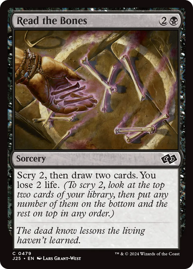 Lire dans les os — Foundations Jumpstart — Magic: The Gathering