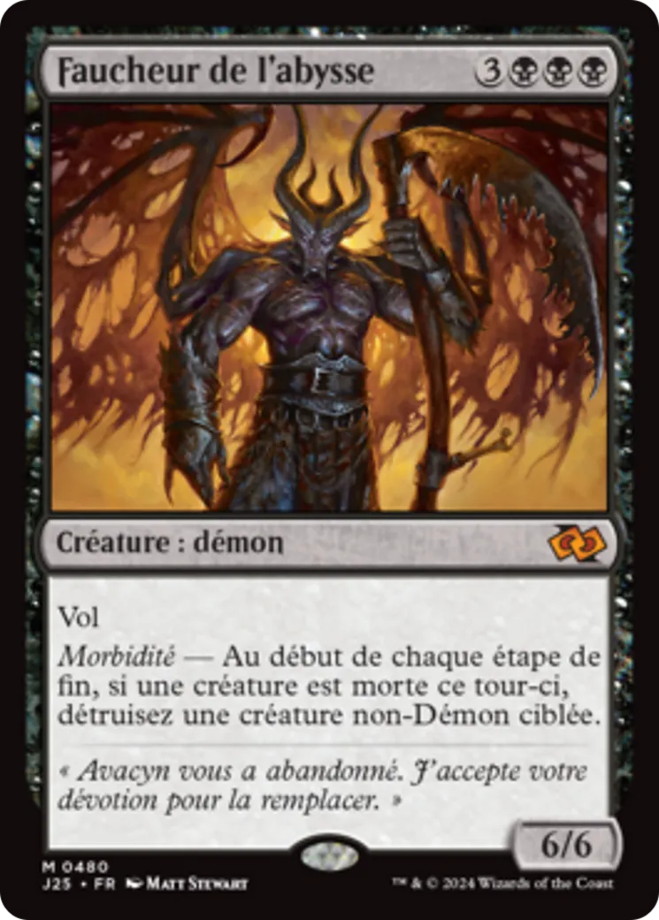 Faucheur de l'abysse — Foundations Jumpstart — Magic: The Gathering
