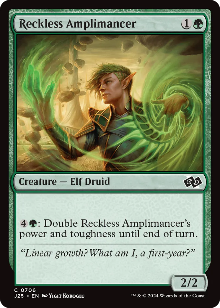 Amplimancien téméraire — Foundations Jumpstart — Magic: The Gathering