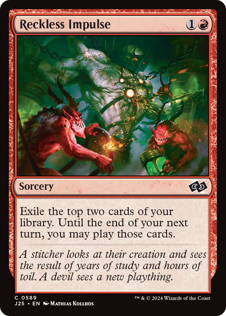 Reckless Impulse — Foundations Jumpstart — Magic: The Gathering