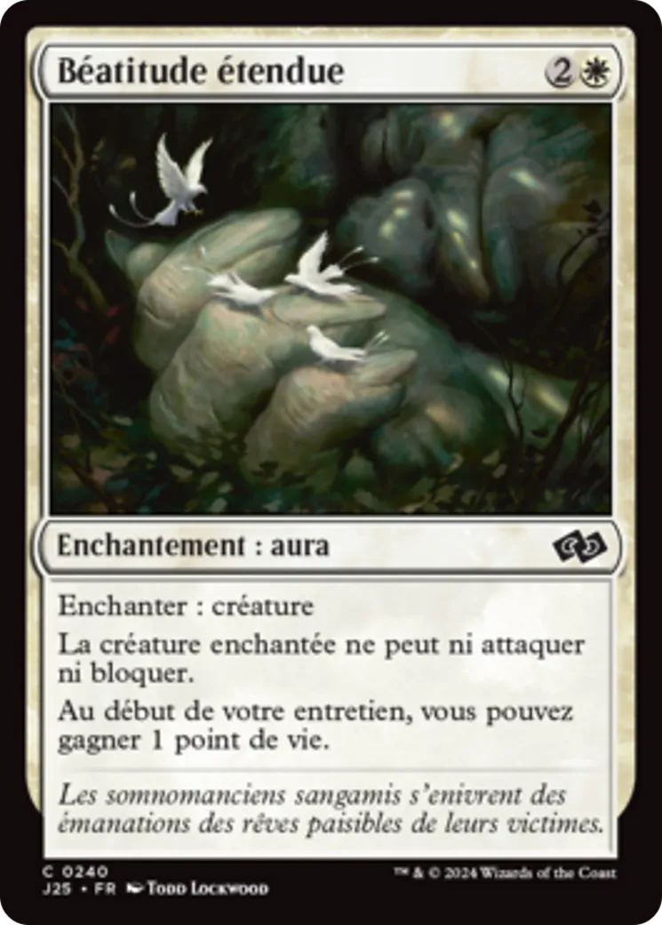 Béatitude étendue — Foundations Jumpstart — Magic: The Gathering